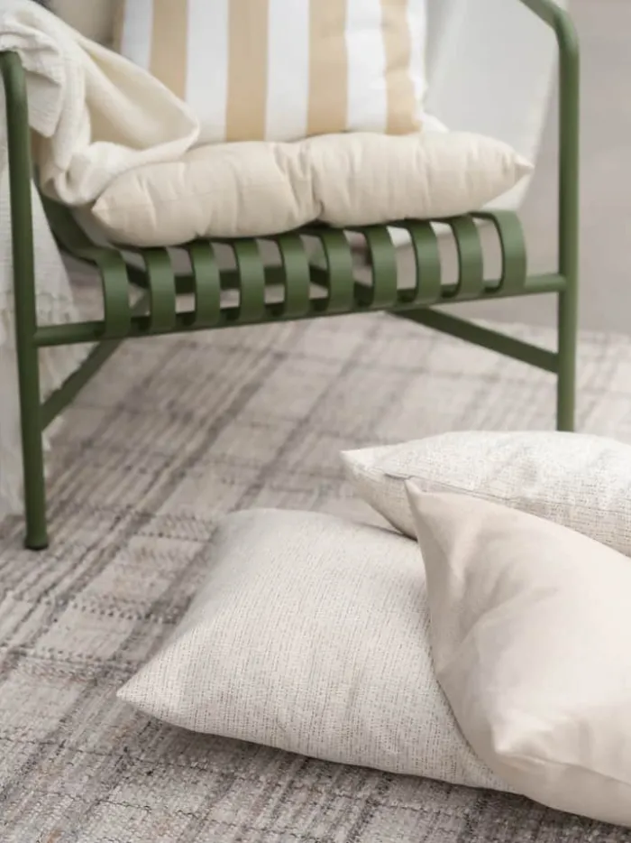 Svanefors Hugo Udendørspudebetræk B 45 x L 45 cm - Akryl - Beige