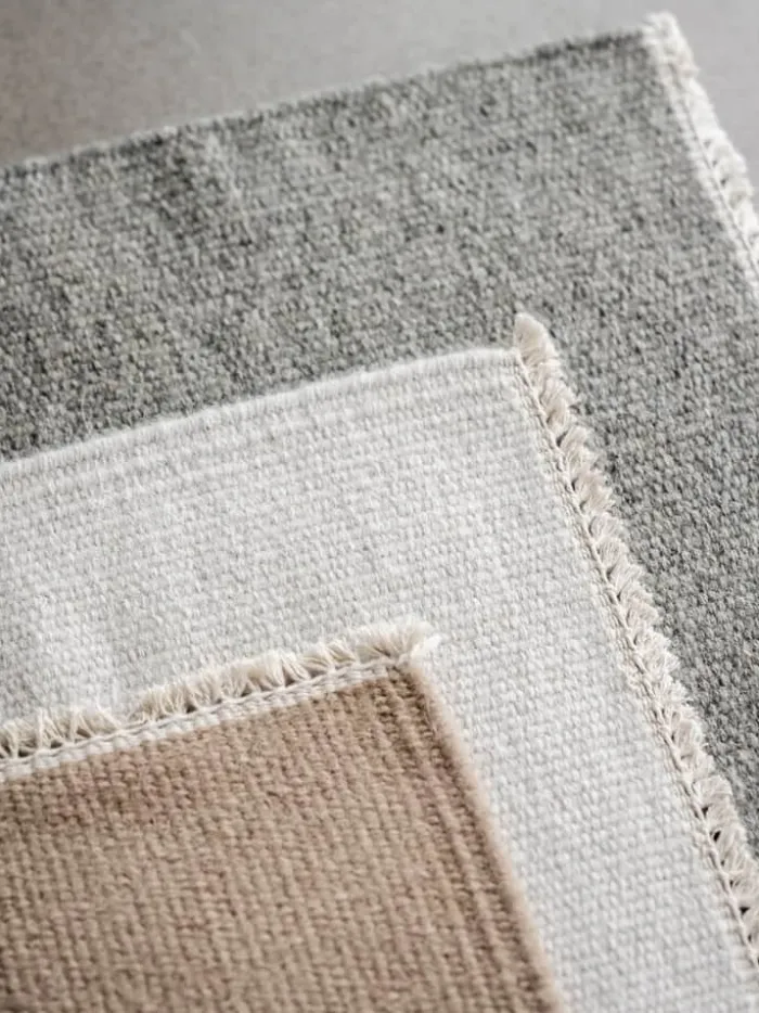 Svanefors John Gulvtæppe B 70 x L 200 cm - Uld - Beige