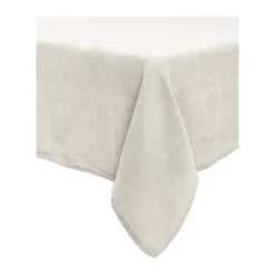 Svanefors Julie Dug B 145 x L 280 cm - Hør - Beige/hvid