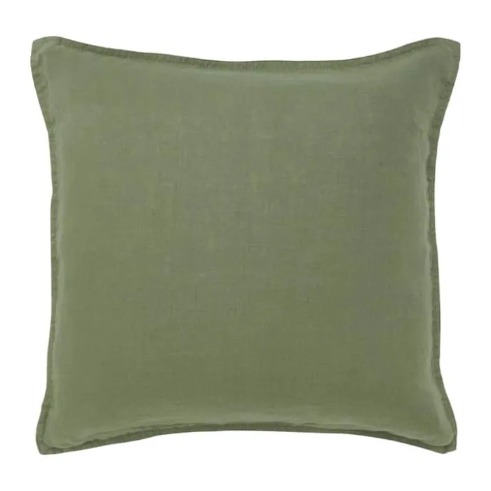 Svanefors Julie Pudebetræk B 45 x L 45 cm - Hør - Grøn