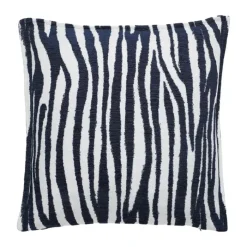 Svanefors Marty Pude B 45 x L 45 cm - Polyester - Blå/grå