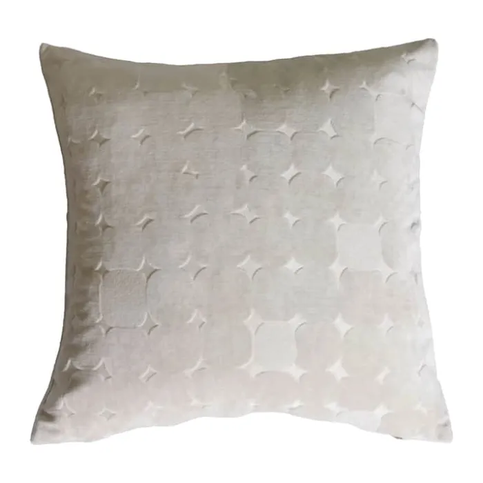 Svanefors Mila Pudebetræk B 45 x L 45 cm - Polyester - Beige