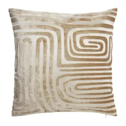Svanefors Molly Pudebetræk B 45 x L 45 cm - Rayon - Mellanbrun