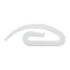 Svanefors Nylonhægter - 20 stk. H 2,6 cm - Plastik - Hvid