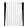 Svanefors Otila Gardin - 2 stk. H 250 x B 125 cm - Bomuld - Hvid