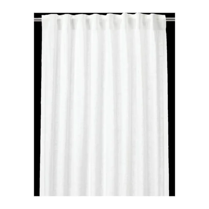 Svanefors Otila Gardin - 2 stk. H 250 x B 125 cm - Bomuld - Hvid