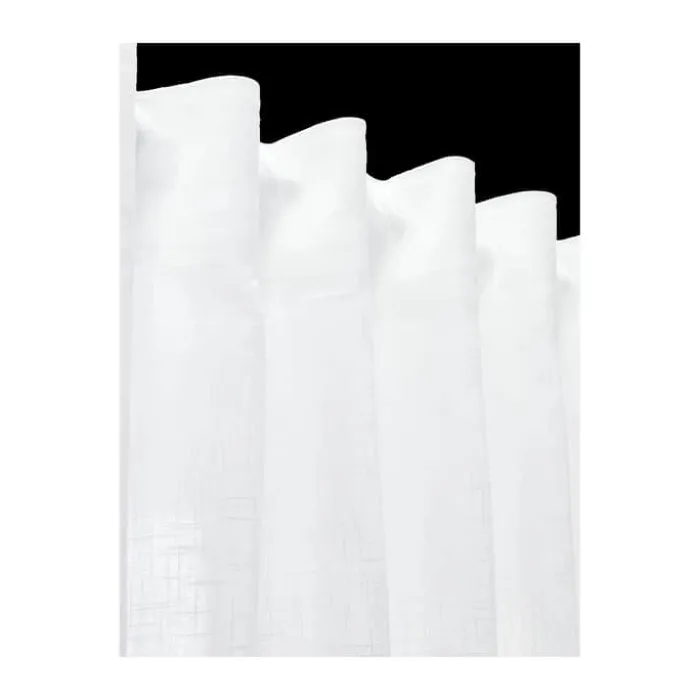 Svanefors Otila Gardin - 2 stk. H 250 x B 125 cm - Bomuld - Hvid