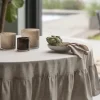 Svanefors Sabina Dug Ø 280 cm - Bomuld - Beige