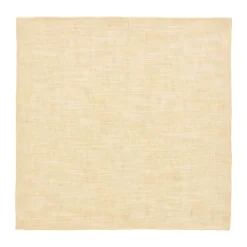 Svanefors Sabina Mundserviet B 45 x L 45 cm - bomuld - Beige/gul