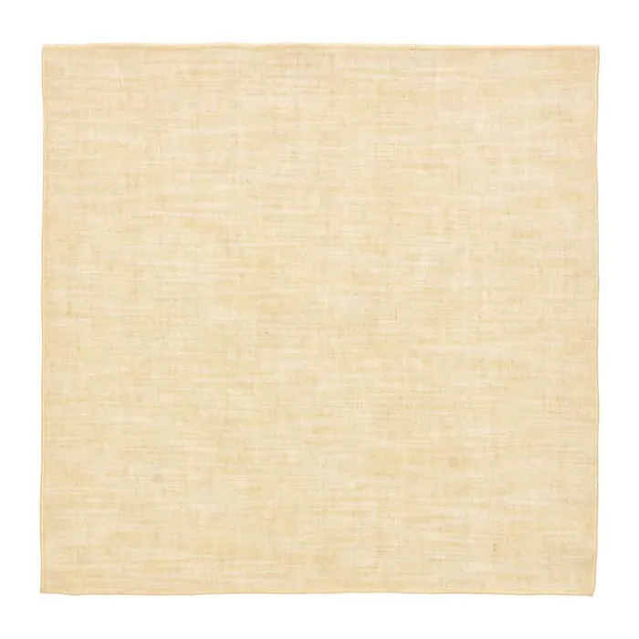 Svanefors Sabina Mundserviet B 45 x L 45 cm - bomuld - Beige/gul