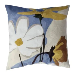 Svanefors Signe Pudebetræk B 45 x L 45 cm - Polyester - Denim