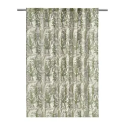 Svanefors Tilly Gardin - 2 stk. H 270 x B 135 cm - Polyester - Mos