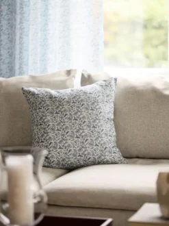 Svanefors Yrsa Pudebetræk B 45 x L 45 cm - Polyester - Blå