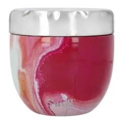 S'well 2-i-1 Madbeholder 636 ml - Rustfrit stål - Rose