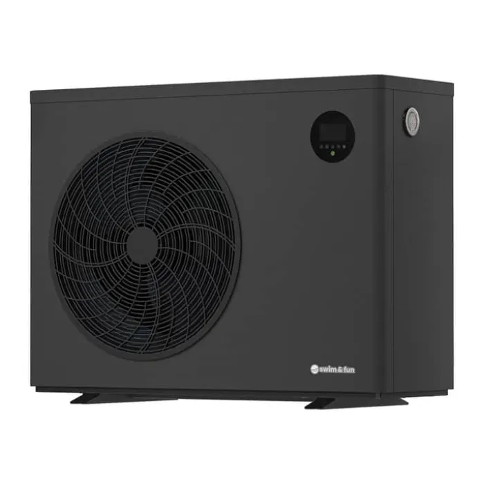 Swim & Fun Fjord Inverter Varmepumpe 14 kW - Op til 60.000 liter - WiFi temperaturstyring