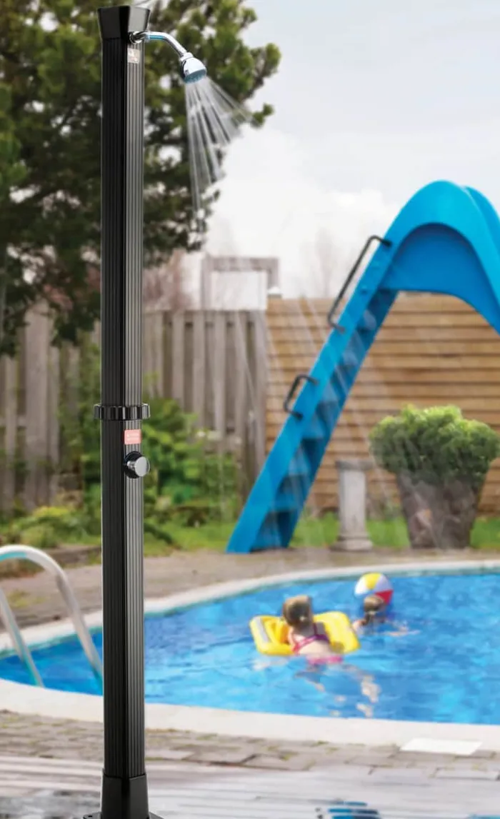 Swim & Fun Milano Solarbruser 20 liter - Med blandingsbatteri