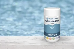Swim & Fun Vandplejemiddel Klor Starter - 50 stk. 20 gram pr. tablet - Til sæsonstart og chokbehandling