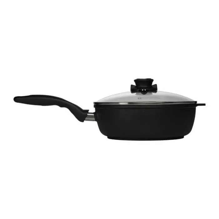 Swiss Diamond XD Kasserolle Ø 24 cm - Aluminium - Sort