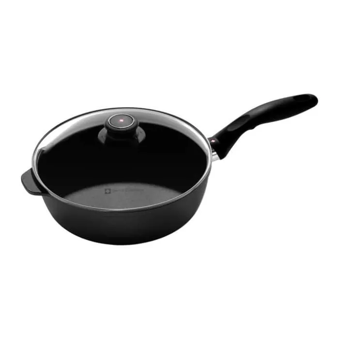 Swiss Diamond XD Kasserolle Ø 24 cm - Aluminium - Sort