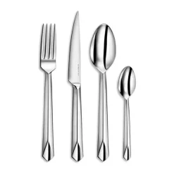 TB Groupe Etretat Bestiksæt - 16 dele 4 kuverter- Rustfrit stål - Blank