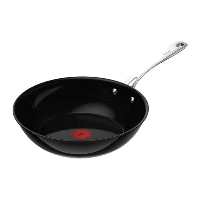 Tefal Excellence Plus Wokpande Ø 28 cm - Genanvendt aluminium - Sort