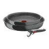Tefal Ingenio Renew Stegepandesæt - 3 dele Ø 24/28 cm - Grå