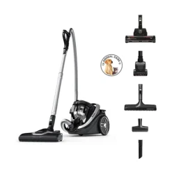 Tefal Silence Force Cyclonic Total Poseløs Støvsuger 2,5 liter - Poseløs - Sort