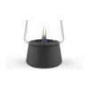 TenderFlame Amaryllis Bordlanterne Ø 14 x H 16 cm - Stål/glas - Sort