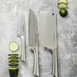 THE CUSTOM CHEF™ Cuisine::pro Damashiro® Ultimate Knivsæt - 3 dele Rustfrit stål - Stål