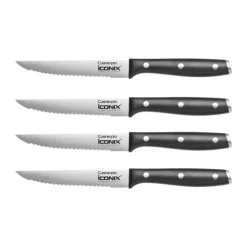 THE CUSTOM CHEF™ Cuisine::pro iconiX™ Steakknive - 4 dele L 12,5 cm - Rustfrit stål