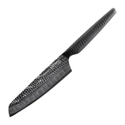 THE CUSTOM CHEF™ Cuisine::pro iD3 Try Me BLACK SAMURAI Santokukniv L 12,5 cm - Rustfrit stål - Stål
