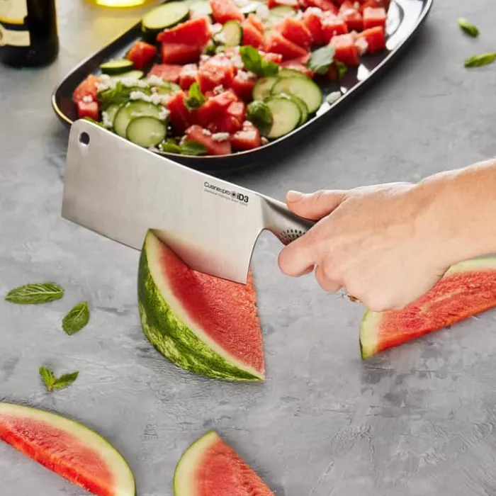 THE CUSTOM CHEF™ Cuisine::pro iD3® Kødøkse L 17,5 cm - Rustfrit stål - Stål/sort