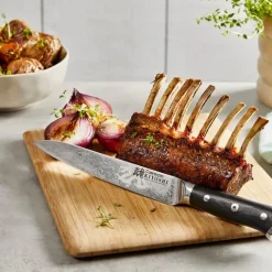 THE CUSTOM CHEF™ Cuisine::pro KIYOSHI™ Forskærerkniv L 20 cm - Rustfrit stål - Stål/sort