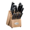 THE CUSTOM CHEF™ Cuisine::pro Sabre™ Knivblok - 14 dele 13 knive + knivblok - Rustfrit stål - Brun