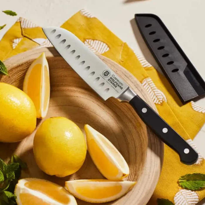 THE CUSTOM CHEF™ Cuisine::pro WOLFGANG STARKE™ Try Me Santokukniv L 12,5 cm - Rustfrit stål - Stål