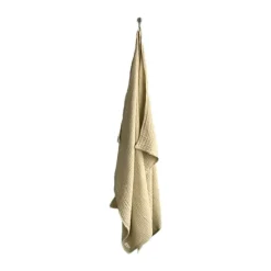The Organic Company Fine Badelagen B 100 x L 150 cm - Økologisk bomuld - Pale Honey