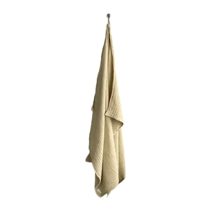 The Organic Company Fine Badelagen B 100 x L 150 cm - Økologisk bomuld - Pale Honey