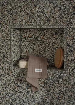 The Organic Company FINE Vaskeklud - 3 stk. B 30 x L 30 cm - Bomuld - Ler