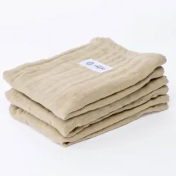 The Organic Company FINE Vaskeklud - 3 stk. B 30 x L 30 cm - Bomuld - Honey