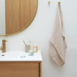 The Organic Company Håndklæde B 60 x L 100 cm - Økologisk bomuld - Beige