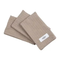 The Organic Company Karklude - 3 stk. B 30 x L 35 cm - Økologisk bomuld - Ler