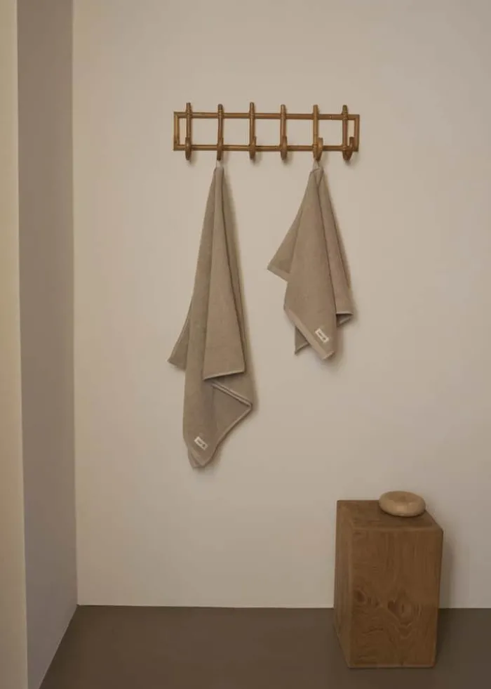 The Organic Company MILD Badehåndklæde B 70 x L 140 cm - Bomuld - Beige