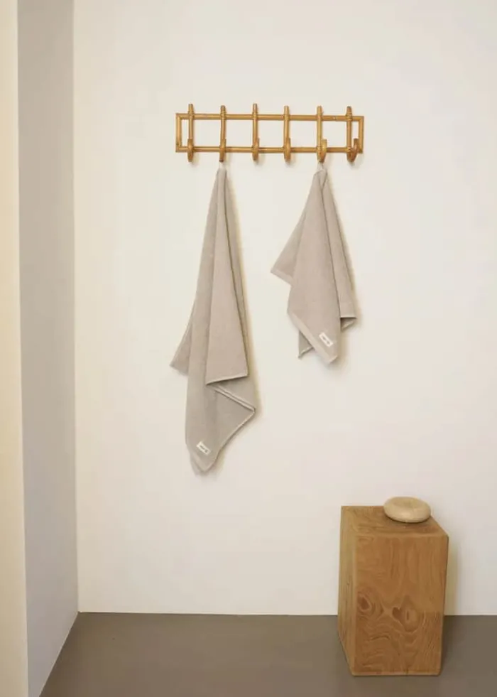 The Organic Company MILD Gavesæt - 2 dele B 70 x L 140 cm - Bomuld - Beige