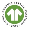 The Organic Company Stofserviet - 4 stk. B 35 x L 40 cm - Økologisk bomuld - Grå
