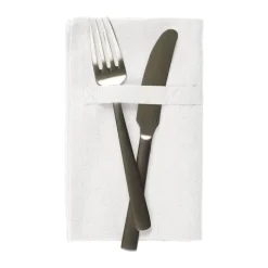 The Organic Company Stofserviet - 4 stk. B 35 x L 40 cm - Økologisk bomuld - Hvid