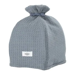 The Organic Company Tehætte B 30 x L 36 cm - Økologisk bomuld - Blå