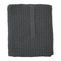 The Organic Company Vaffel Badelagen B 100 x L 150 cm - Økologisk bomuld - Grå