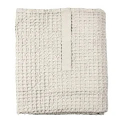 The Organic Company Vaffel Badelagen B 100 x L 150 cm - Økologisk bomuld - Beige