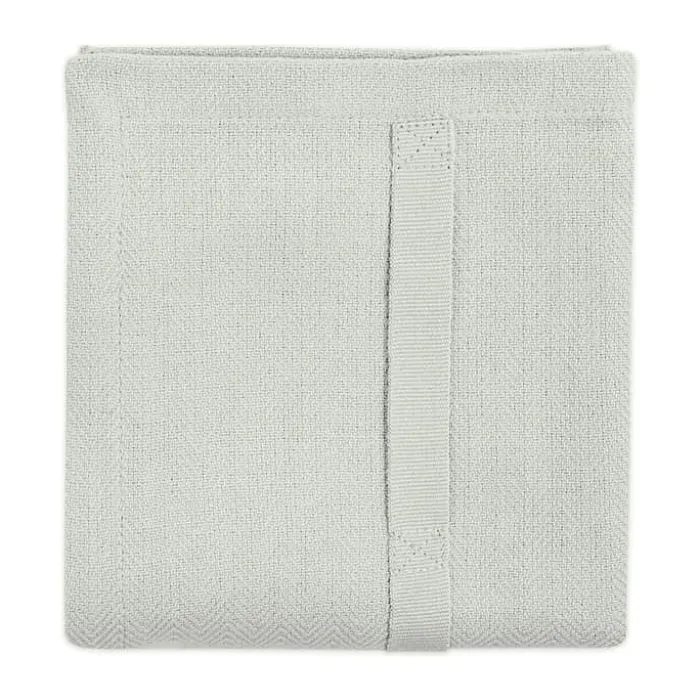 The Organic Company Viskestykke B 53 x L 86 cm - Økologisk bomuld - Lyseblå