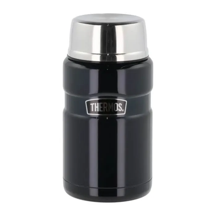 Thermos King Madtermoflaske 710 ml - Rustfrit stål - Midnight B